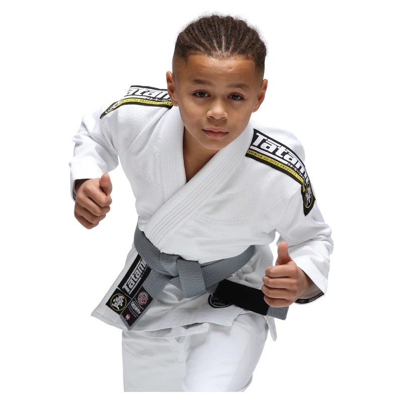 Kimono BJJ Tatami Kids Nova Absolute - Blanco
