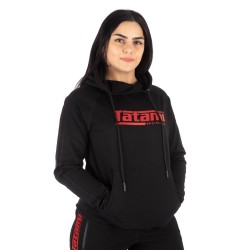 Pullover Tatami Logo Hoodie Black-Red