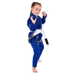 Kimono Infantil Tatami Meerkatsu Animal – Royal Blue