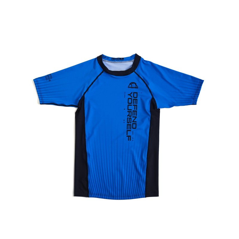 Rashguard Manto Manga Corta RANKED Azul Rashguard Manto Manga Corta RANKED Azul